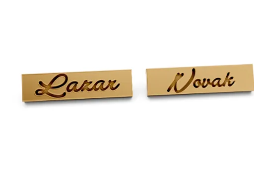 nameplate