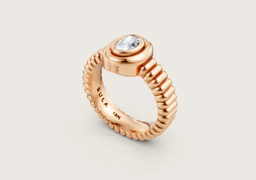 OVAL BEZEL RING RG