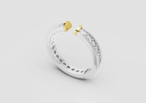 Rock crystal ring10 poster