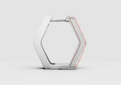 HEXAGON earrings19 poster