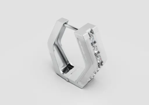 HEXAGON earrings24 poster