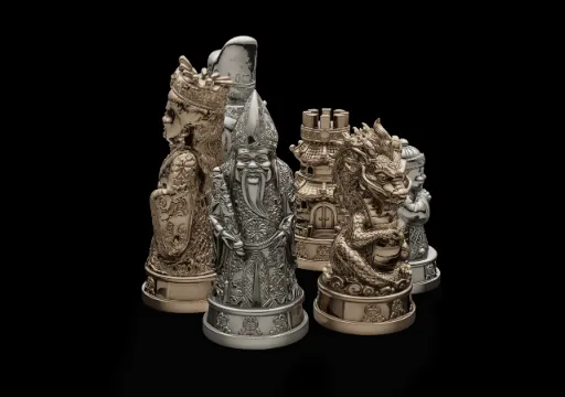 JOYFUL CHINES CHESS SET poster