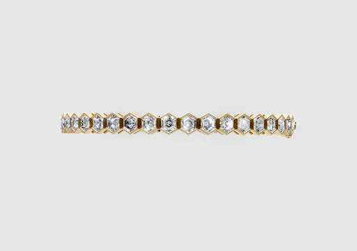 hexagon bracelet