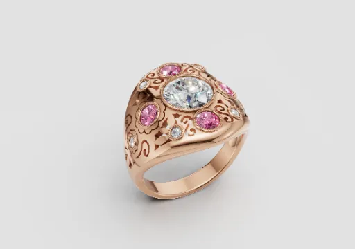 Charlotte Rose Gold Ring poster