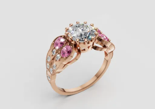 Charlotte Rose Gold Ring poster