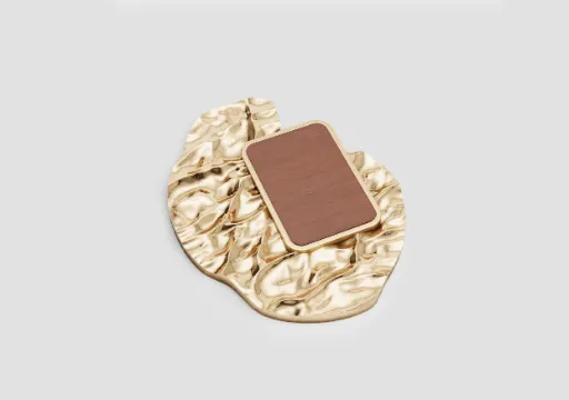 Pingente com madeira poster