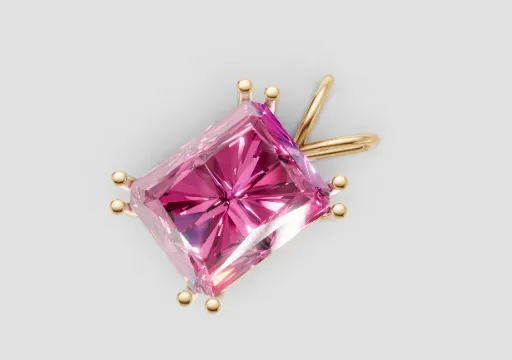 dije emerald cut 11x9 mm poster