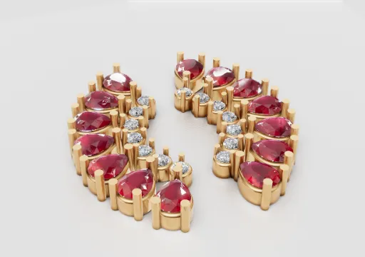 LEONOR ARETE RUBI PERA MATRIX poster