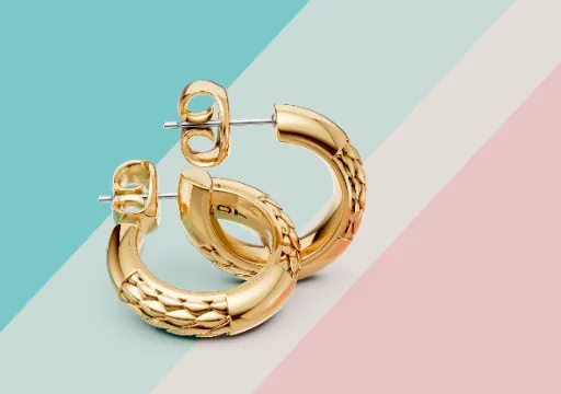 ORI TAO creole earring poster