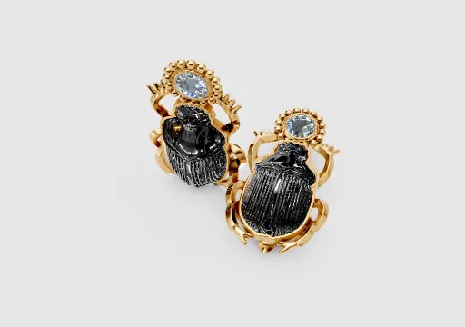 LN  brooch (beetle) poster