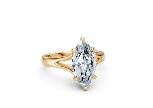 SPLIT ENGAGEMENT SOLITAIRE poster