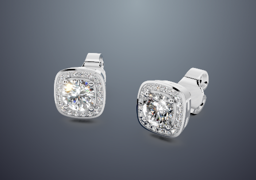 Earrings Puset 0.5 ct