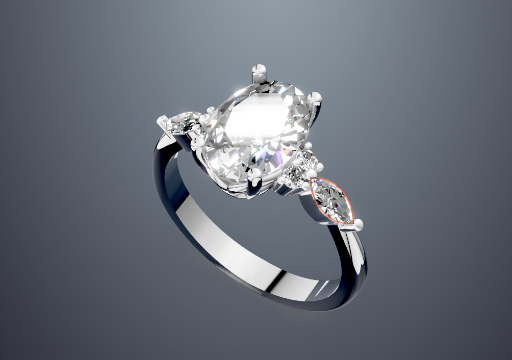 Ring Oval 2ct