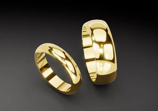 Weddings Rings Simple