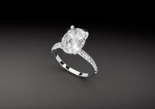 Ring Oval 3ct