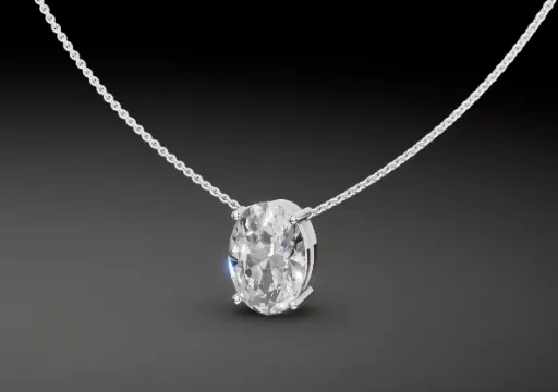 Pendant Oval 2ct