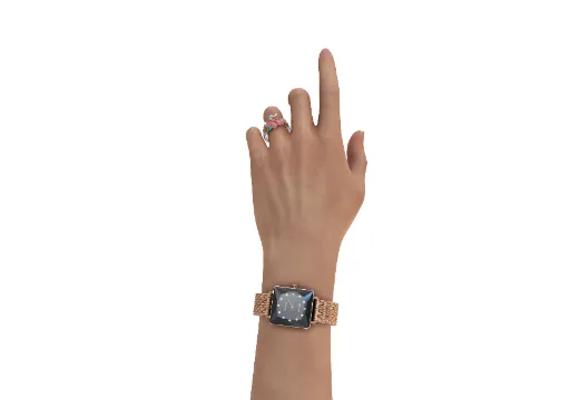 hand poster