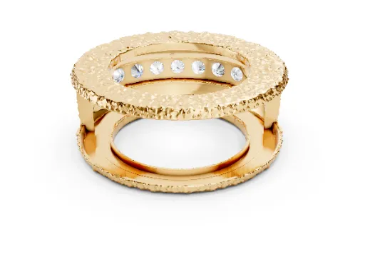 PO 7498 18K yellow gold Render poster