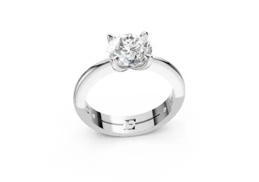 Anello solitario Cecchini Roberto RA mis.11.5