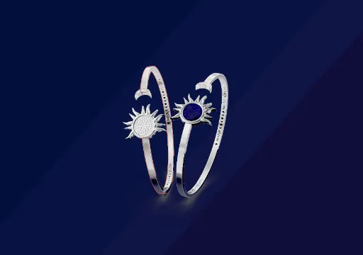 Bracelet with lapis  poster