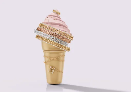 Ice cream poster
