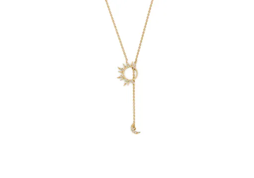 Muar first necklace with diamonds